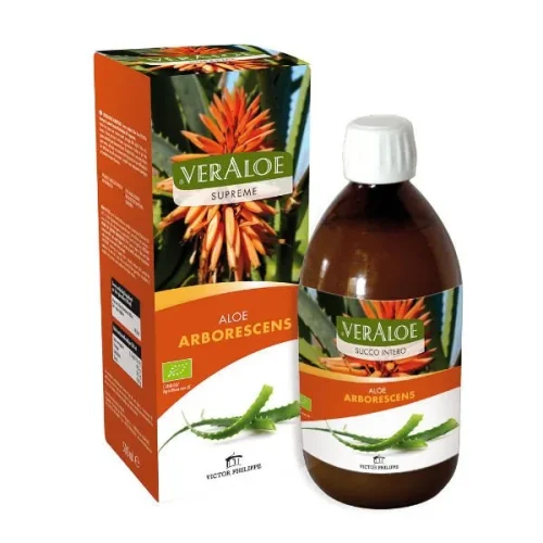 13020-Succo-aloe-arborescens-bio Veraloe Juice Aloe Arborescens organic 500 ml
