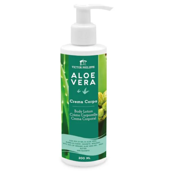 Telový krém s aloe vera Bio 200 ml