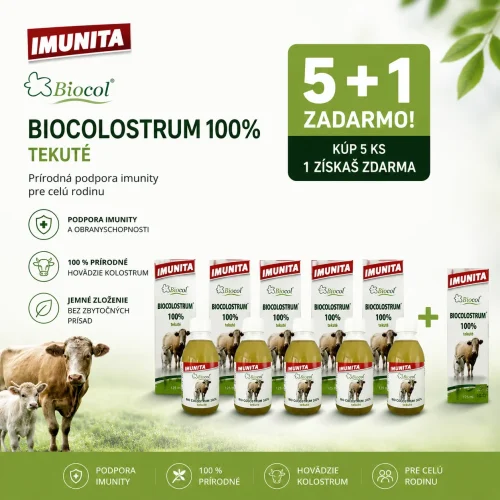 tekuté colostrum bio