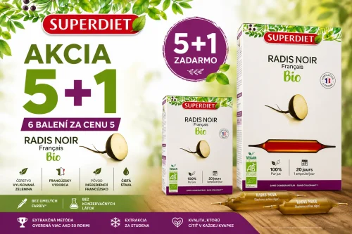 Čierna reďkovka bio lisovaná za studena