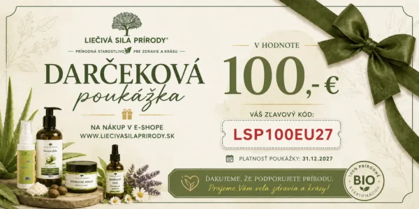 Darček poukážku 100,- €